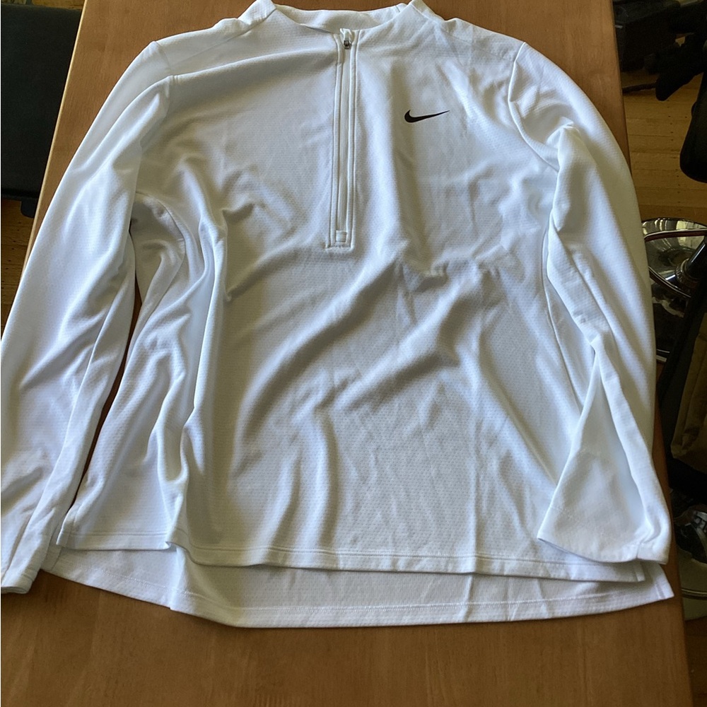 Nike Dri-FIT White Pullover